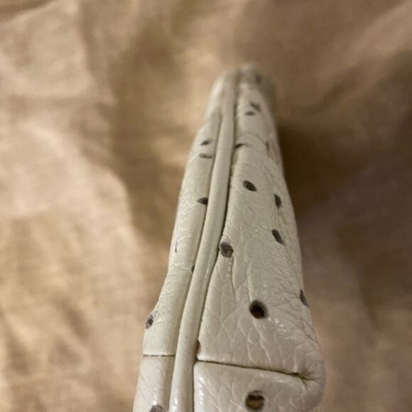 Betsey Johnson Vintage White Leather Clutch - Picture 3 of 8
